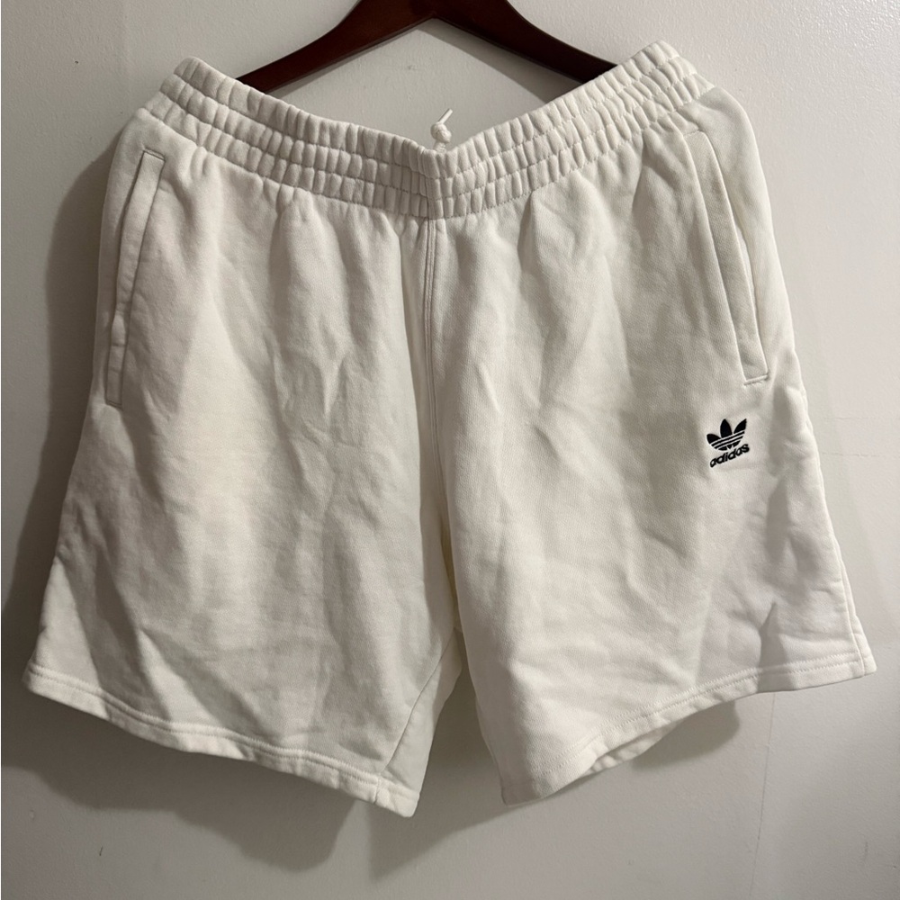 Adidas White Women's Shorts